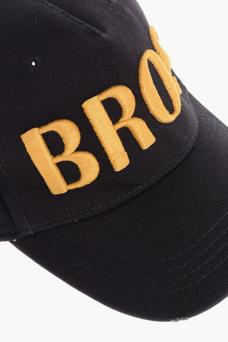 Solid Color BROS Cap with Embossed Detail