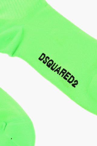 ICON Fluorescent Ribbed Mid-Crew Socks