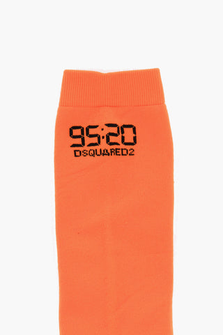 Mid-Crew-Socken aus Stretchstoff mit Kontrastdetails