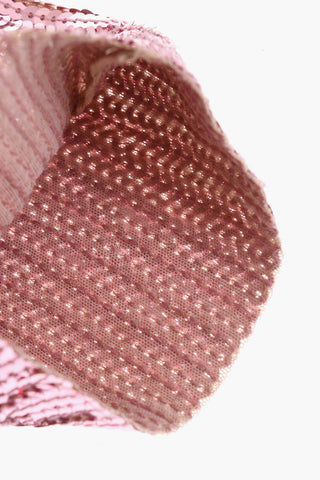 단색 스팽글 암워머