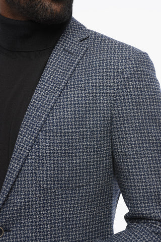 Blazer Kariert Mit Aufgesetzter Brusttasche