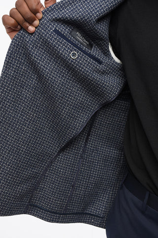 Blazer Kariert Mit Aufgesetzter Brusttasche