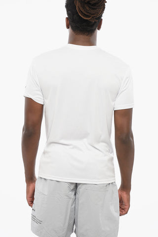 SWIM T-Shirt mit Rundhalsausschnitt HYDROGU mit verblasstem Logo
