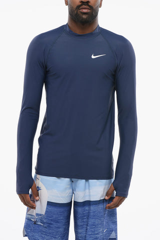 SWIM Langarm-T-Shirt aus technischem Gewebe
