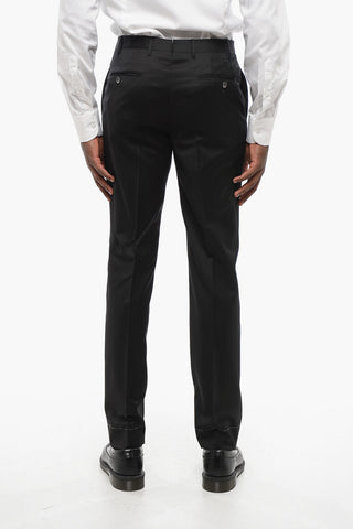 Virgin Wool LEADER Pants with Flush Pockets