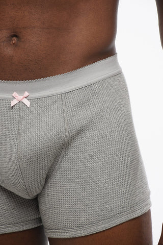 Cotton Underwear Boxer with Bow