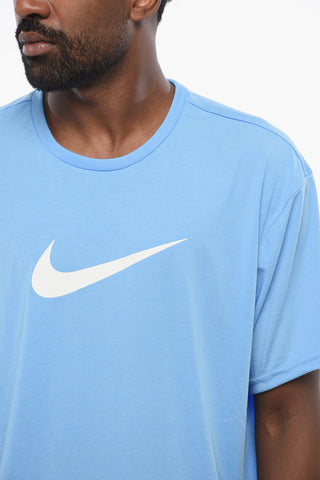 SWIM Crewneck T-Shirt Dri-Fit Solid with Printed Logo