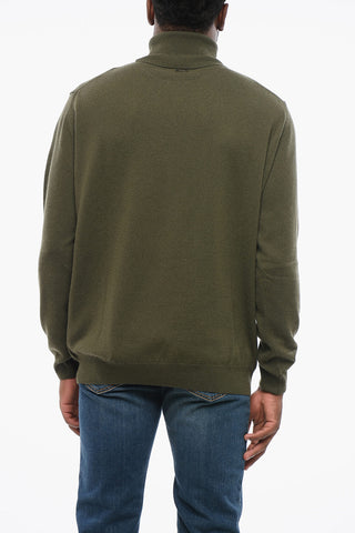 Wool and Cashmere Turtleneck Sweater