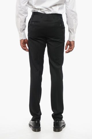 CC COLLECTION Twill-Hose aus Wollmischung