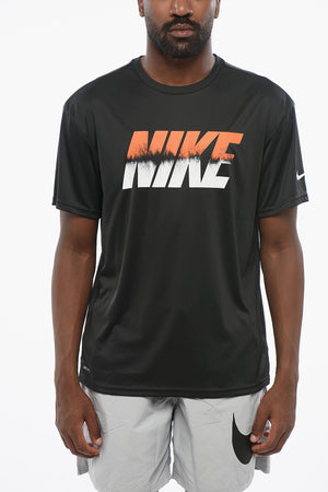 SWIM Dri-Fit T-Shirt mit Rundhalsausschnitt und kontrastierendem Logo