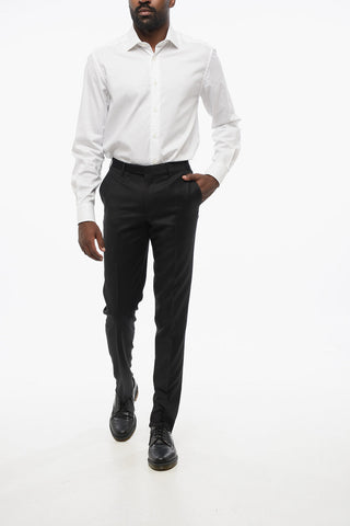TREND Hose aus Schurwolle mit Leistentaschen
