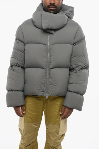 Puffer STORM ROD Jacket with Collar-Shaped Hood
