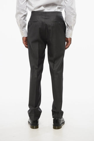 Pinstriped MANTUA Virgin Wool Pants