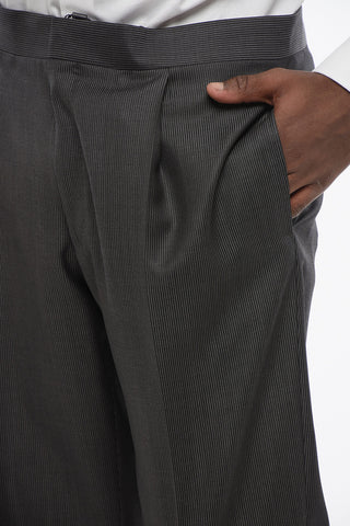 Pinstriped MANTUA Virgin Wool Pants
