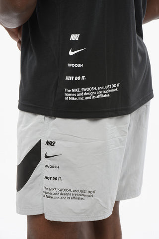 SWIM Dri-Fit Crewneck T-Shirt HYDROGU with Contrast Monogram