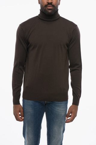 Virgin Wool Turtleneck Sweater