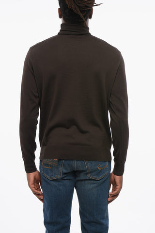 Virgin Wool Turtleneck Sweater