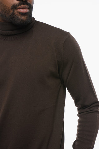 Virgin Wool Turtleneck Sweater