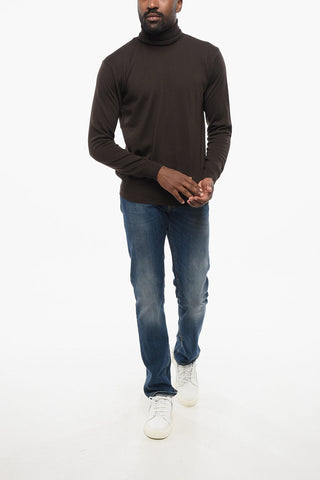 Virgin Wool Turtleneck Sweater