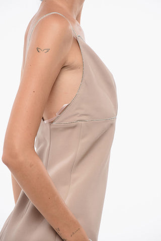 Slipkleid Mit Schmuckträgern