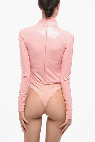 Latex Turtleneck Bodysuit
