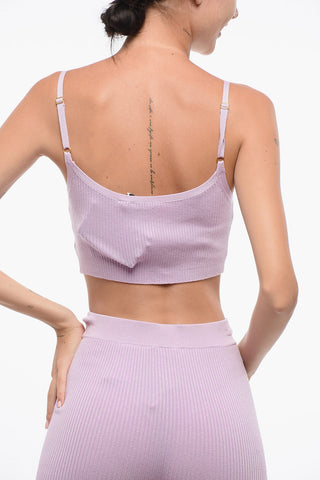 Ribbed Knit Crop Top