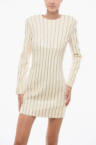 Tubino Paillettato con Zip Posteriore