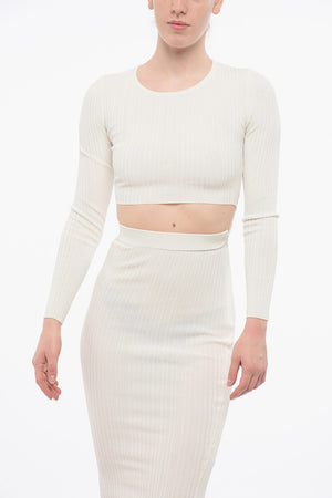Vestito Midi in Maglia con Cut-out