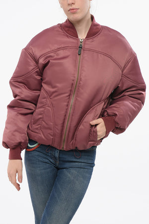 Bomber Imbottito TWILL con Zip Frontale