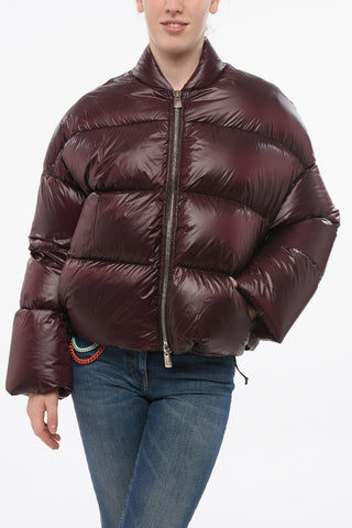 Full-Zipped STORM FURY Bomber Fit Down Jacket