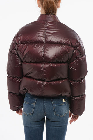 Full-Zipped STORM FURY Bomber Fit Down Jacket