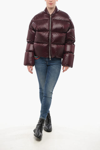 Full-Zipped STORM FURY Bomber Fit Down Jacket