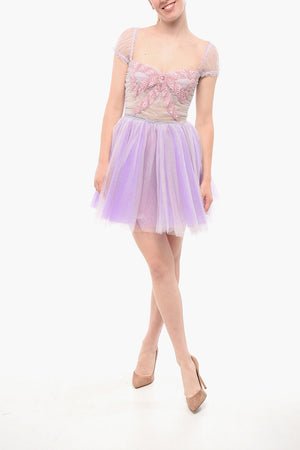 Vestito FAIRY in Tulle con Bustier Ricamato