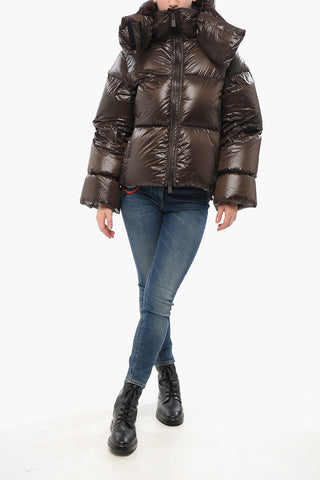 Collar-Shaped Hood STORM Down Jacket