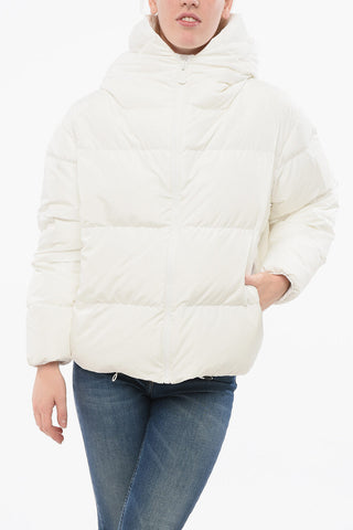 Daunenjacke CLOUD mit Kapuze und Frontreißverschluss