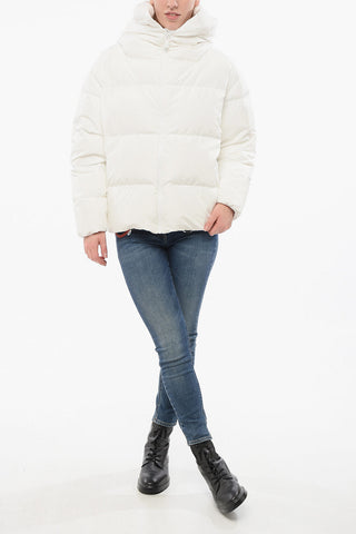 Daunenjacke CLOUD mit Kapuze und Frontreißverschluss