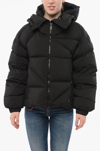 Down Jacket NEW DOUBLE with Hood and Front Zip
