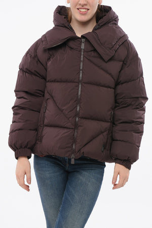 Down Jacket NEW DOUBLE with Hood and Front Zip