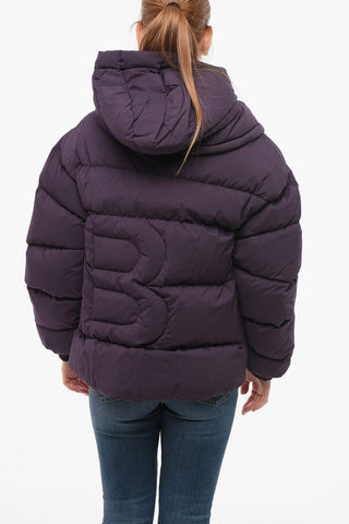 Down Jacket NEW DOUBLE with Hood and Front Zip
