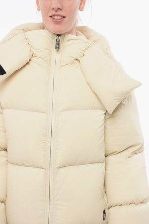 Down Jacket STORM ROD with Collar-Shape Hood