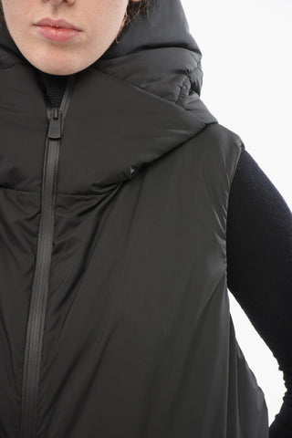 Padded CHARLIE SUPERNOVA Vest with Vulcanized Zips