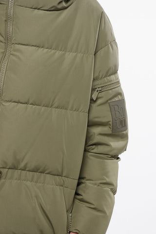 Multi-Pocket Puffer CLOUD with Waist Drawstring