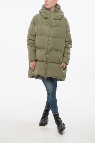 Multi-Pocket Puffer CLOUD with Waist Drawstring