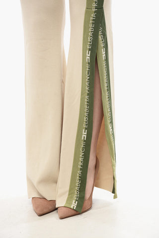 MOVES Jumpsuit aus Strick mit Knöchelschlitz