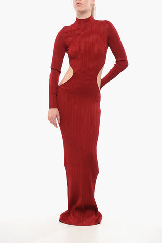 Maxidress a Costine con Cut-outs