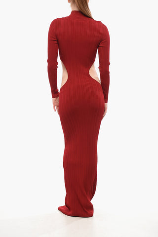 Maxidress a Costine con Cut-outs