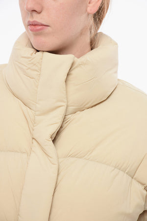 Hoodless Puffer NEW ORDER with Concealed Closure