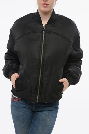 Padded Bomber TWILL with Front Zip