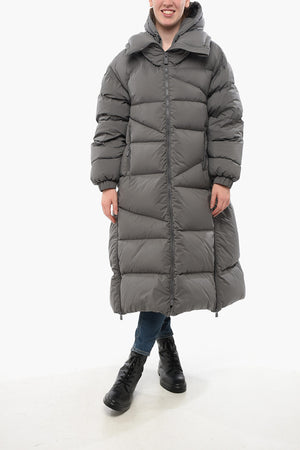 Long Down Jacket NEW DOUBLE with Side Zips