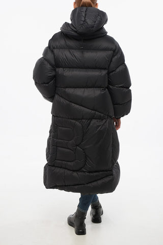 Long Down Jacket NEW DOUBLE with Side Zips